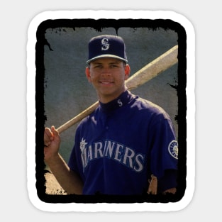 Alex Rodriguez in Seattle Mariners Sticker